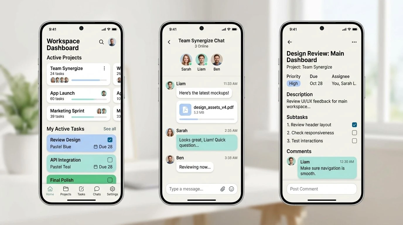 Flutter & Firebase Mobile Application